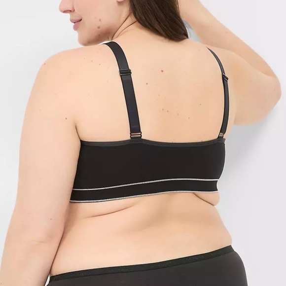 Cacique Seamless Bralette with Logo Band - Picture 3 of 6